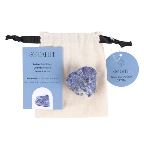 Sodalite Healing Rough Crystal - Overcome Negative Thinking
