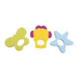 Gummee Link and Teethe set - Silicone teething links with shapes, teething solutions for your baby Gummee