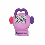 Pink Girls Gummee Glove Silicone Heart BABY Teething Ring Mitten Toy Gift UK Gummee