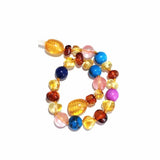 Child Blossom Howlite Lapis Lazuli Quartz Honey Baltic Amber Anklet Bracelet Love Amber X