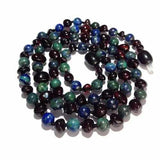 Child Green Goddess Chrysocolla Black Cherry Baltic Amber Anklet Bracelet Love Amber X