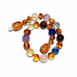 Child Solace Amber Gemstone Anxiety Stress Anklet Bracelet Love Amber X