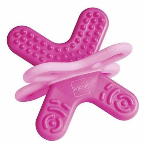 Mam Bite and Relax Teether 4+ months Girls Colours MAM