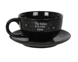 Black The Fortune Teller Tea For One Tea Set - Mug, Teapot & Saucer Something D