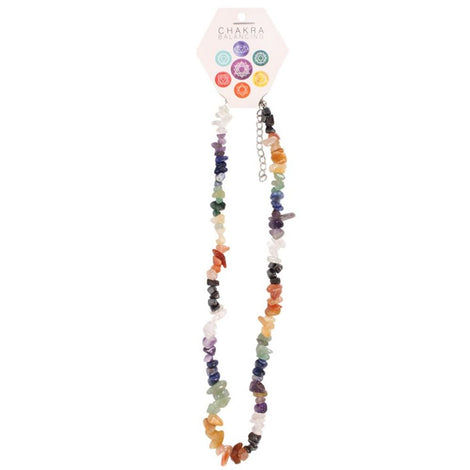 Chakra Gemstone Bead Healing Necklace