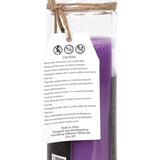 Purple Lavender 'Prosperity' Spell Tube Magic Candle