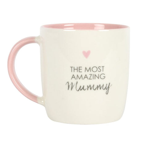 Amazing Mummy Pink White Ceramic Mug