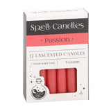 Pack of 12 Red Passion Magic Spell Candles