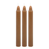 Pack of 12 Brown Grounding Magic Spell Candles