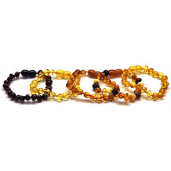 Baltic Amber Teething Anklets UK Collection