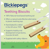 Bickiepegs Natural Baby Teething Biscuits 9 Pack