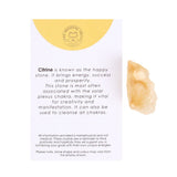 Genuine Citrine Healing Rough Crystal - Improve Confidence Reduce Tension