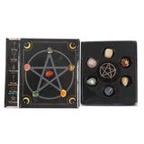 The Witches Guide to Crystals Gift Set - 6 Stones & Chart