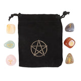 The Witches Guide to Crystals Gift Set - 6 Stones & Chart