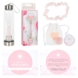 Rose Quartz Gift Set With Eco-Friendly Shredded Paper Filling