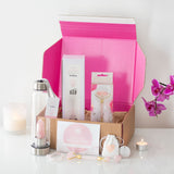 Rose Quartz Gift Set With Eco-Friendly Shredded Paper Filling