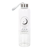 Moon Water Glass Water Bottle - Charge With The Full Moon Energy