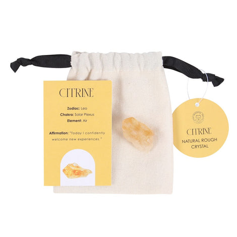 Genuine Citrine Healing Rough Crystal - Improve Confidence Reduce Tension