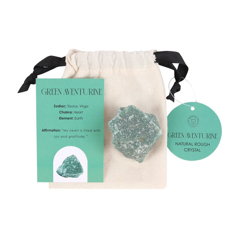 Green Aventurine Healing Rough Crystal - Stress & Nerves
