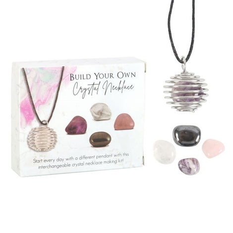 Build Your Own Crystal Gemstone Necklace Kit