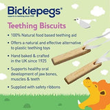 Bickiepegs Natural Baby Teething Biscuits 9 Pack Bickiepegs