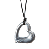 Gumigem Miller Heart Baby Teething Necklace Mum Wears Baby Chews Silicone Gumigem