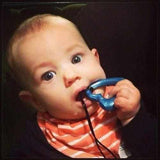 Gumigem Miller Heart Baby Teething Necklace Mum Wears Baby Chews Silicone Gumigem