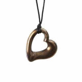 Gumigem Miller Heart Baby Teething Necklace Mum Wears Baby Chews Silicone Gumigem