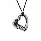 Gumigem Miller Heart Baby Teething Necklace Mum Wears Baby Chews Silicone Gumigem