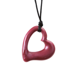Red Chewigem Silicone Chewing Necklace for Stimming Anxiety Reduction SPD ASD ADHD Gumigem
