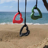 Silver Chewigem Silicone Chewing Necklace for Stimming Anxiety Reduction SPD ASD ADHD Love Amber X Baltic Amber Jewellery