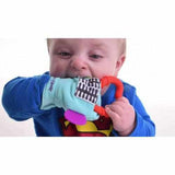 Gummee Glove Baby Teething Mitt Toy Unisex Turquoise Blue Gummee
