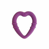 Gummee Glove Chewable Yellow Baby Teething Mitten Silicone Purple Heart Ring Gummee