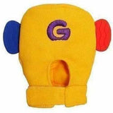Gummee Glove Chewable Yellow Baby Teething Mitten Silicone Purple Heart Ring Gummee