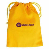 Gummee Glove Chewable Yellow Baby Teething Mitten Silicone Purple Heart Ring Gummee