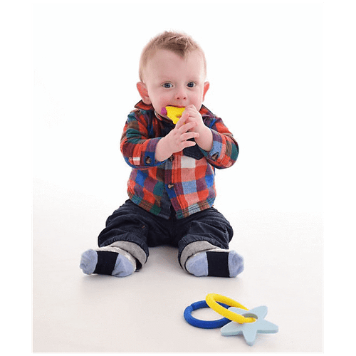 Gummee Link and Teethe Silicone Teething Toy Links For Baby