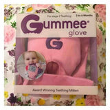 Pink Girls Gummee Glove Silicone Heart BABY Teething Ring Mitten Toy Gift UK Gummee