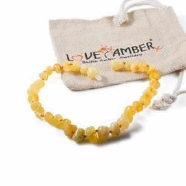 Adult Ambrosia Polished Butterscotch Baltic Amber Anklet Love Amber X