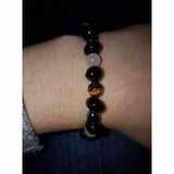 Adult Bailey Gemstone and Cherry Baltic Amber Bracelet Anxiety Support Love Amber X