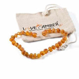 Adult Bees Knees Raw Honey Baltic Amber Bracelet Love Amber X