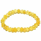 Adult Butterscotch Ambrosia Baltic Amber Stretch Bracelet Love Amber X