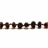 Adult Cherryaid Black Raw Dark Cherry Baltic Amber Anklet Love Amber X