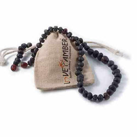 Adult Cherryaid Raw Dark Cherry Baltic Amber Necklace Love Amber X