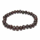 Adult Cherryaid Raw Dark Cherry Baltic Amber Stretch Bracelet Love Amber X