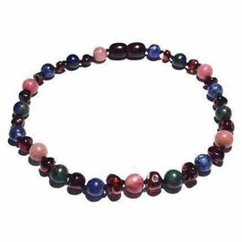 Adult Earthchild Cherry Baltic Amber Gemstones Anklet Love Amber X