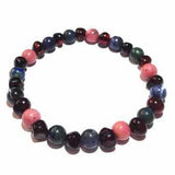 Adult Earthchild Cherry Baltic Amber Gemstone Stretch Bracelet Love Amber X