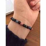 Adult Earthchild Cherry Baltic Amber Gemstone Stretch Bracelet Love Amber X