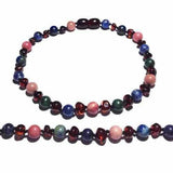 Adult Earthchild Cherry Baltic Amber Gemstones Necklace Love Amber X