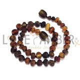 Adult Enchanted Raw Green Baltic Amber Anklet Love Amber X