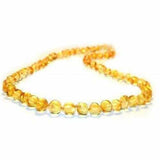 Adult Goldirocks Polished Lemon Baltic Amber Necklace Love Amber X